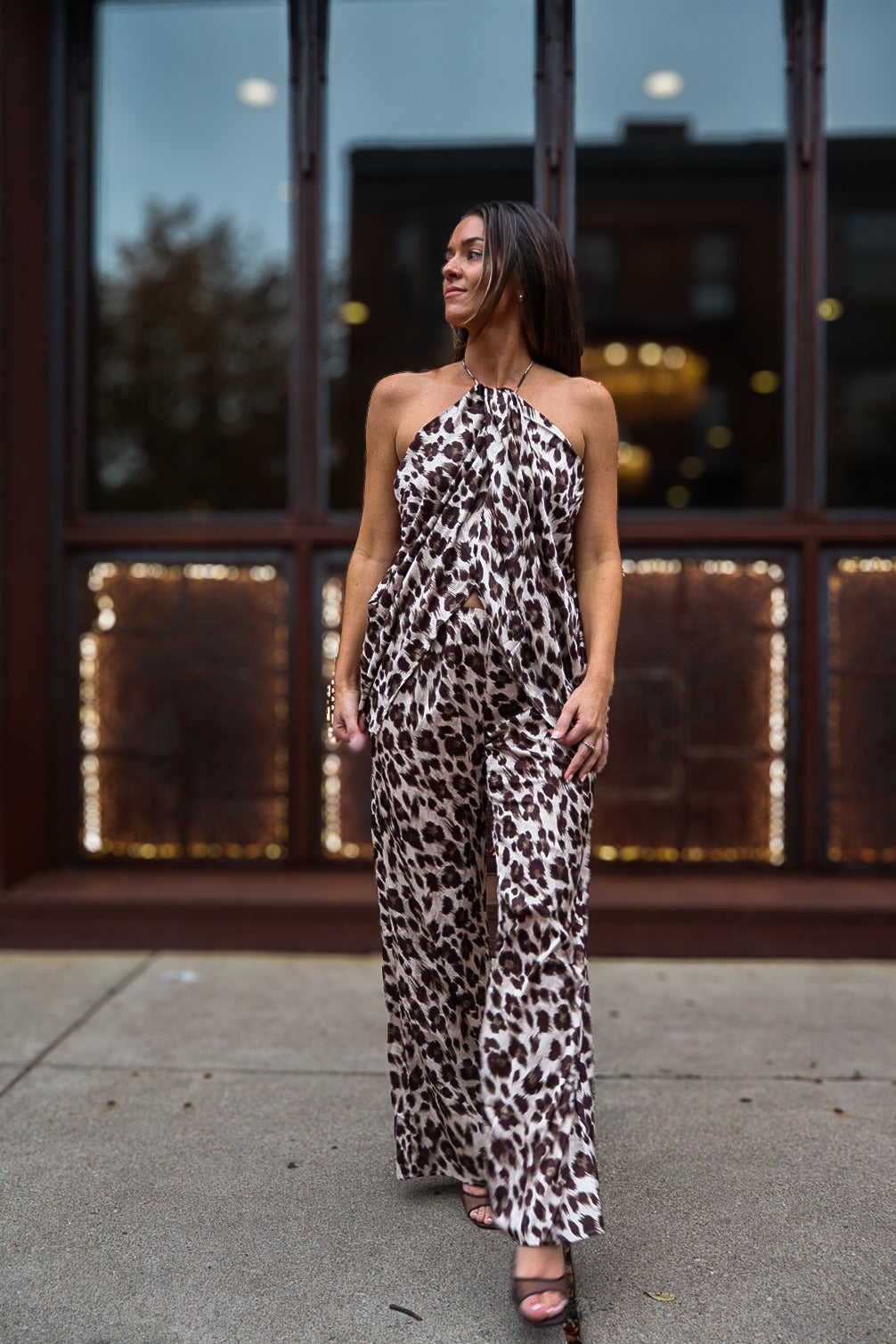 Animal Drape set in Over-the-Rhine, standing at the iron window
